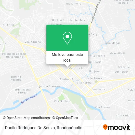 Danilo Rodrigues De Souza mapa