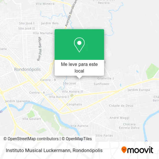 Instituto Musical Luckermann mapa