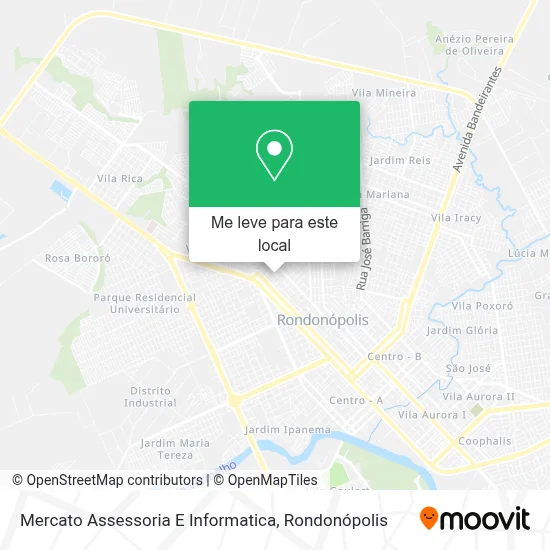 Mercato Assessoria E Informatica mapa
