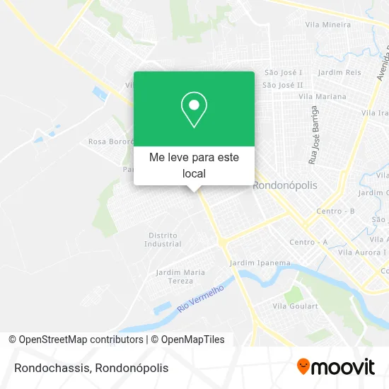 Rondochassis mapa
