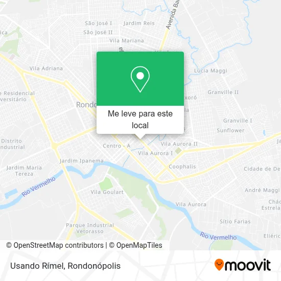 Usando Rímel mapa