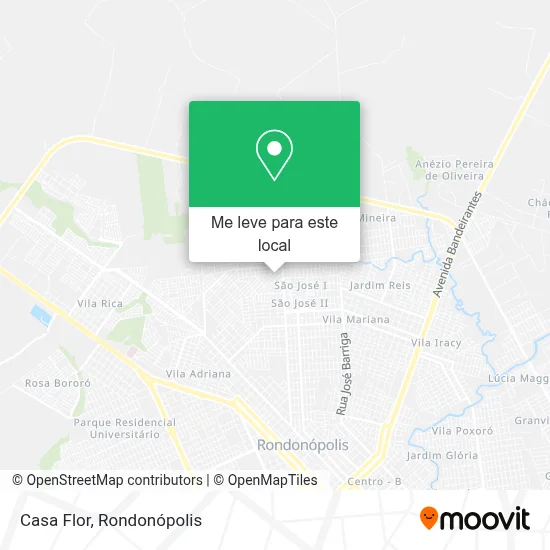 Casa Flor mapa