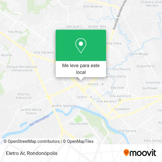Eletro Ar mapa
