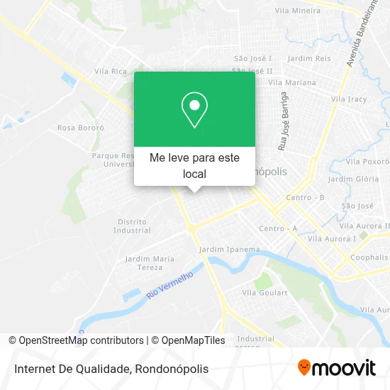 Internet De Qualidade mapa