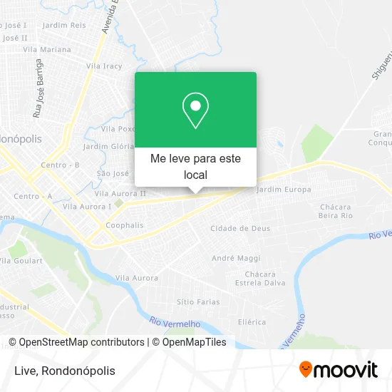 Live mapa