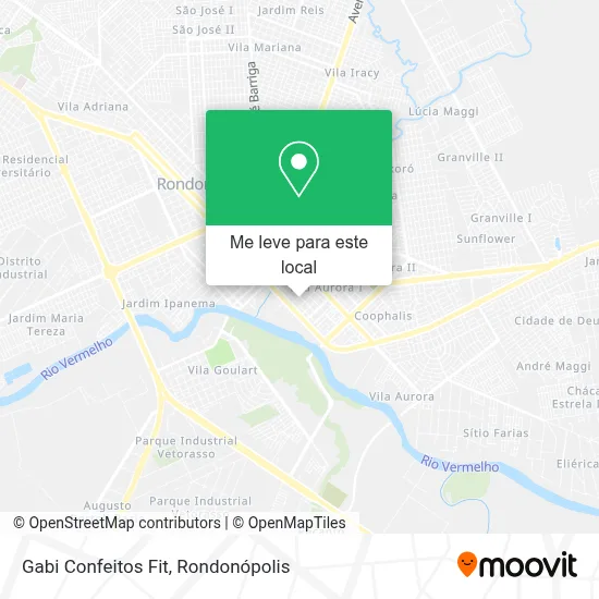 Gabi Confeitos Fit mapa