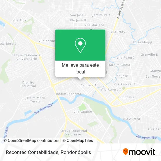 Recontec Contabilidade mapa