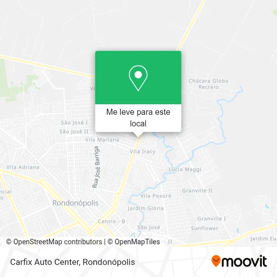 Carfix Auto Center mapa