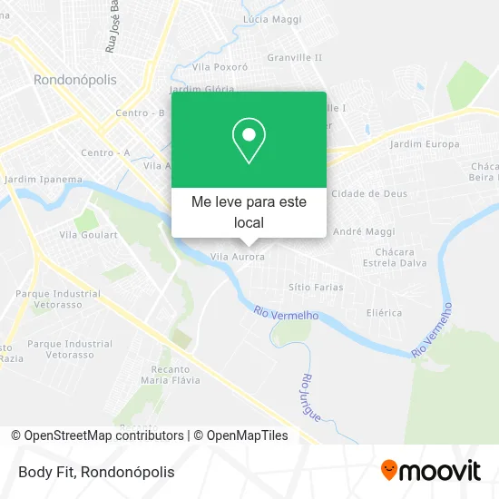 Body Fit mapa