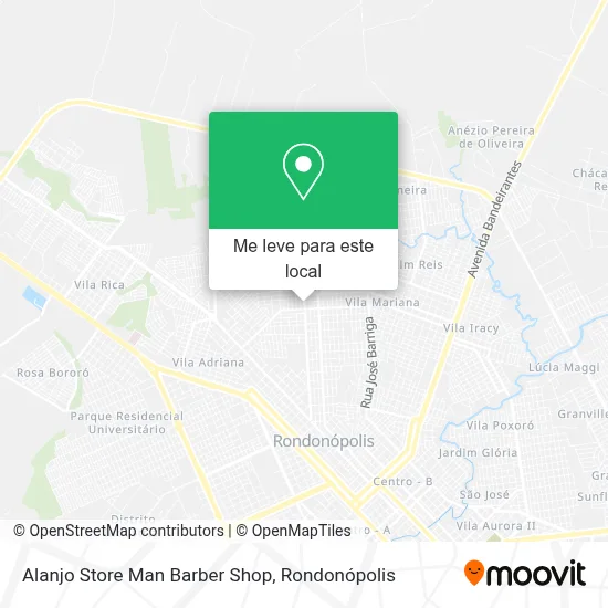 Alanjo Store Man Barber Shop mapa