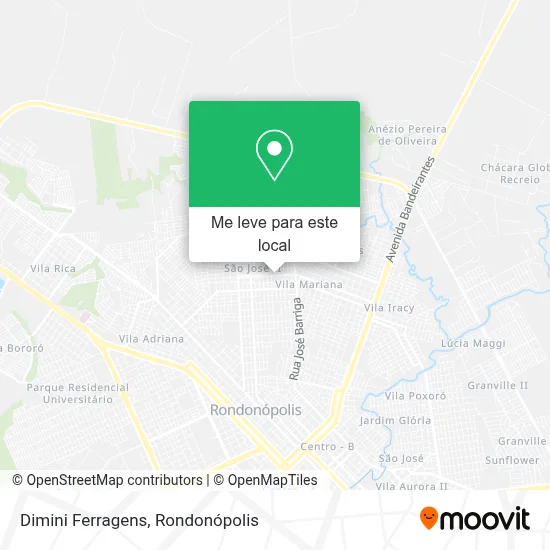 Dimini Ferragens mapa