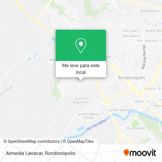 Almeida Lavacar mapa