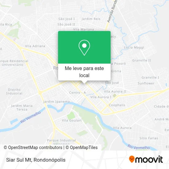 Siar Sul Mt mapa
