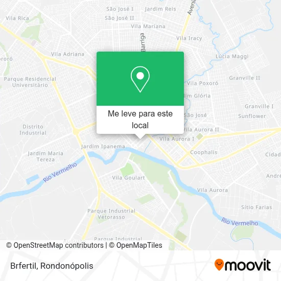 Brfertil mapa