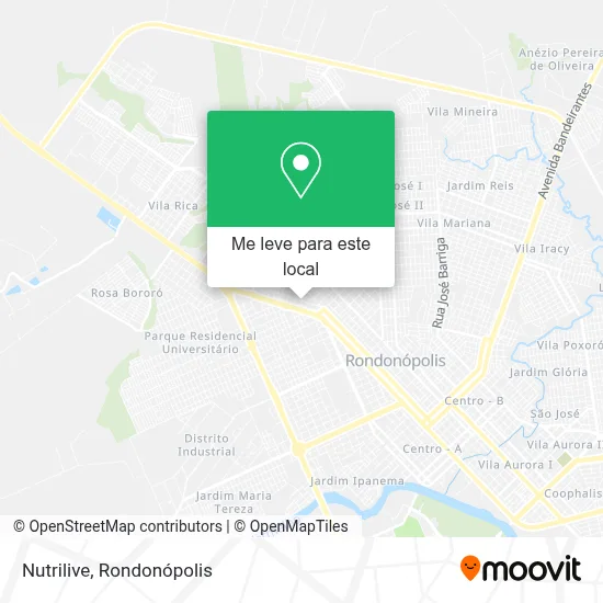 Nutrilive mapa
