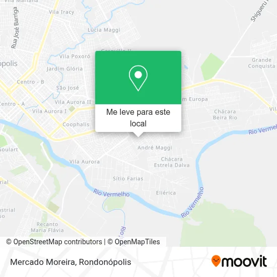 Mercado Moreira mapa