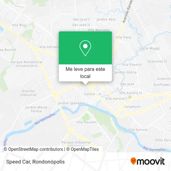 Speed Car mapa