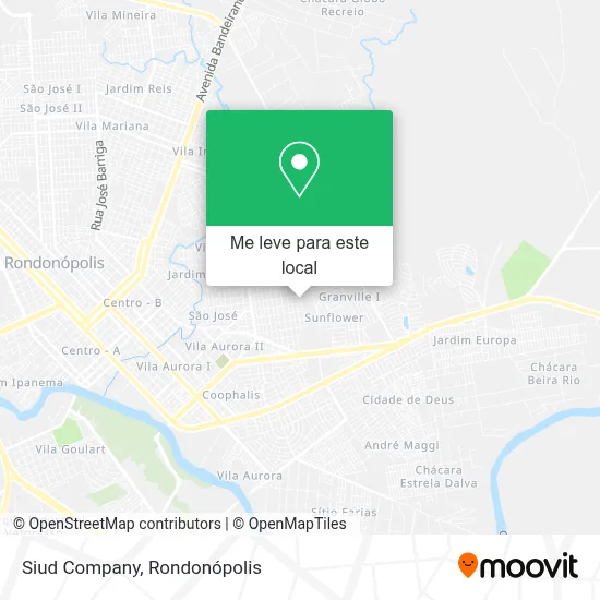 Siud Company mapa