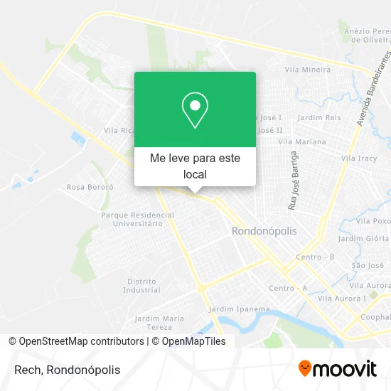 Rech mapa