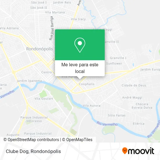 Clube Dog mapa