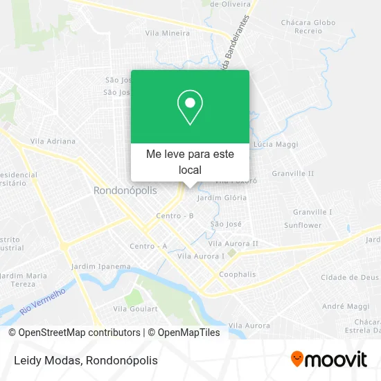Leidy Modas mapa