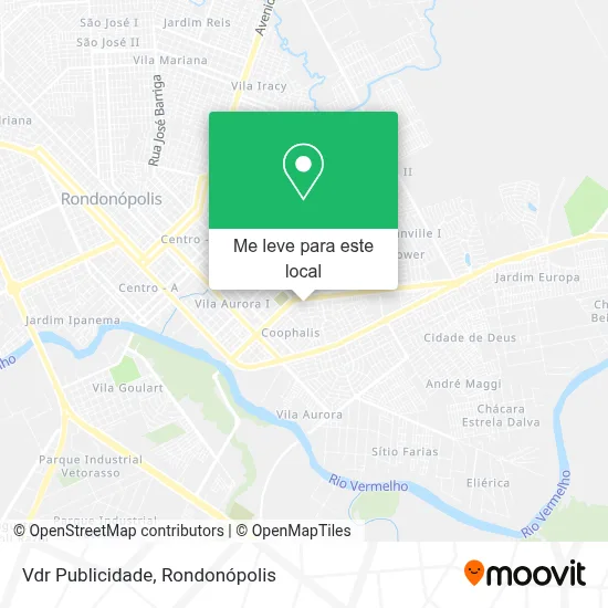 Vdr Publicidade mapa