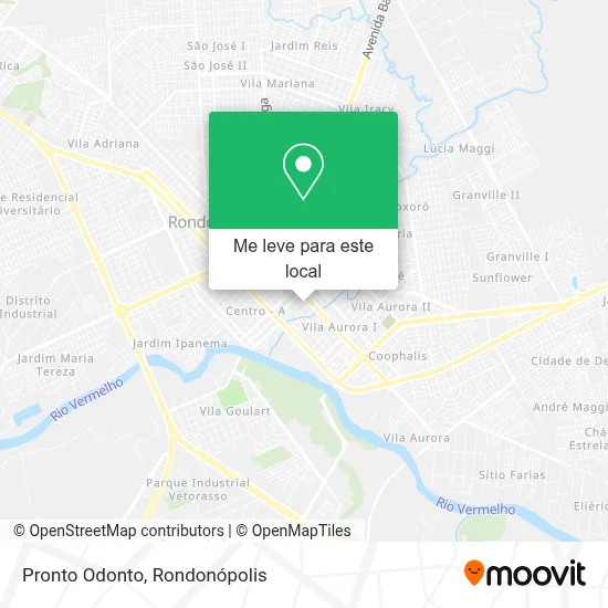 Pronto Odonto mapa