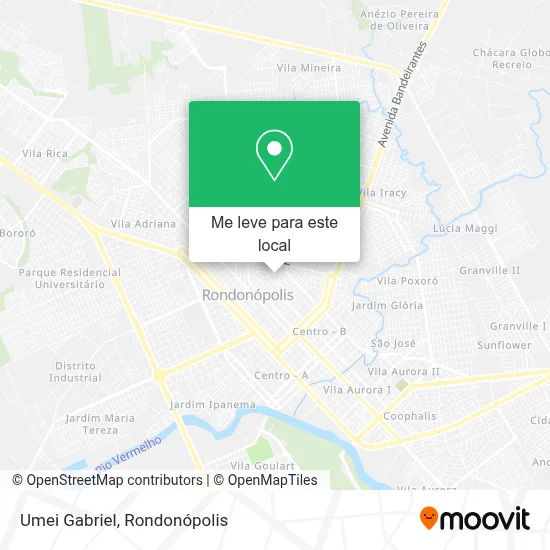 Umei Gabriel mapa