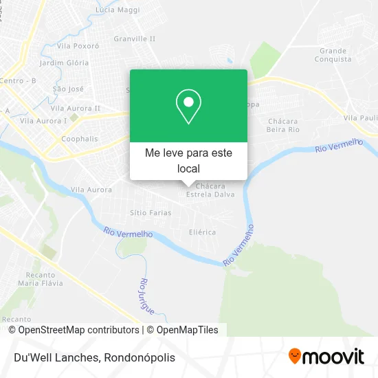 Du'Well Lanches mapa