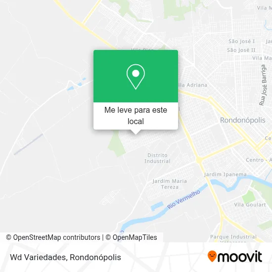 Wd Variedades mapa