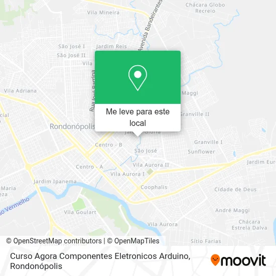 Curso Agora Componentes Eletronicos Arduino mapa