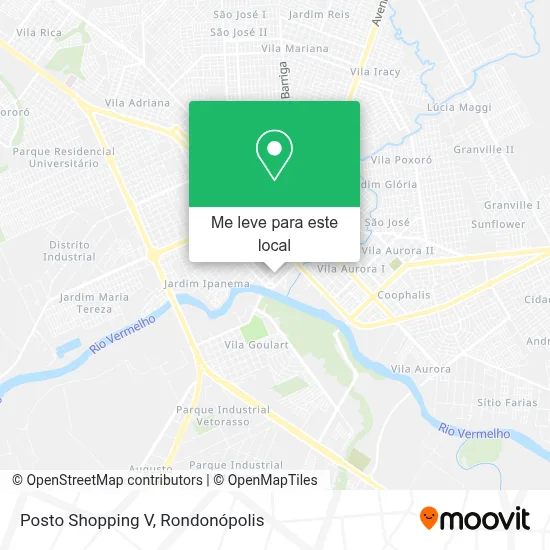 Posto Shopping V mapa