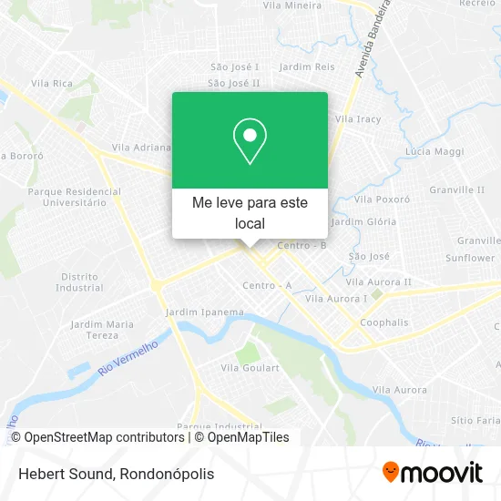 Hebert Sound mapa
