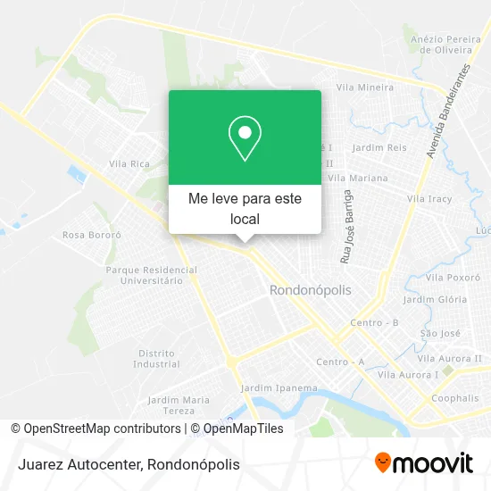 Juarez Autocenter mapa