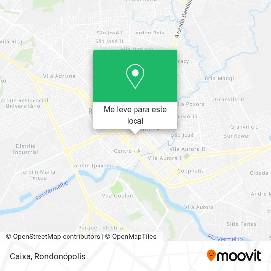Caixa mapa