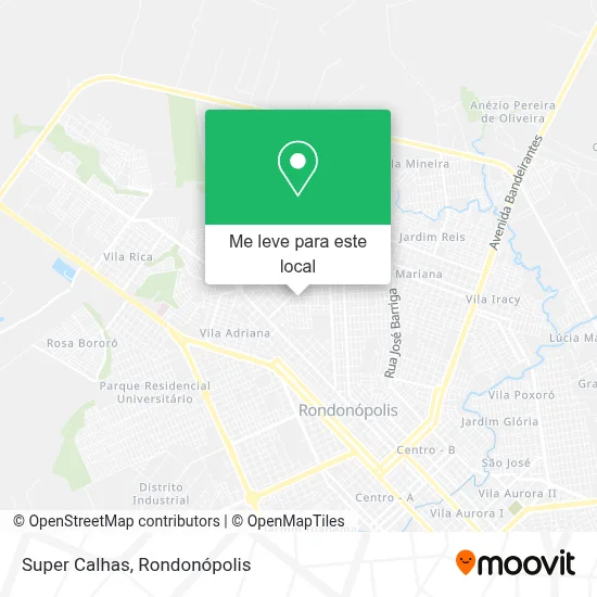 Super Calhas mapa