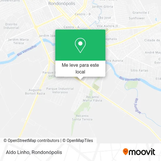 Aldo Linho mapa
