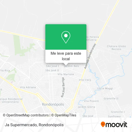 Ja Supermercado mapa