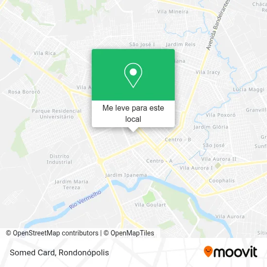 Somed Card mapa