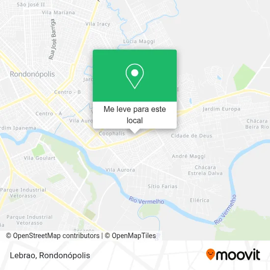 Lebrao mapa