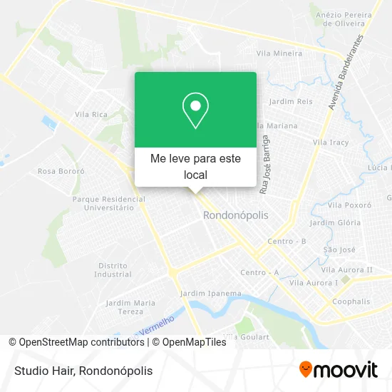 Studio Hair mapa