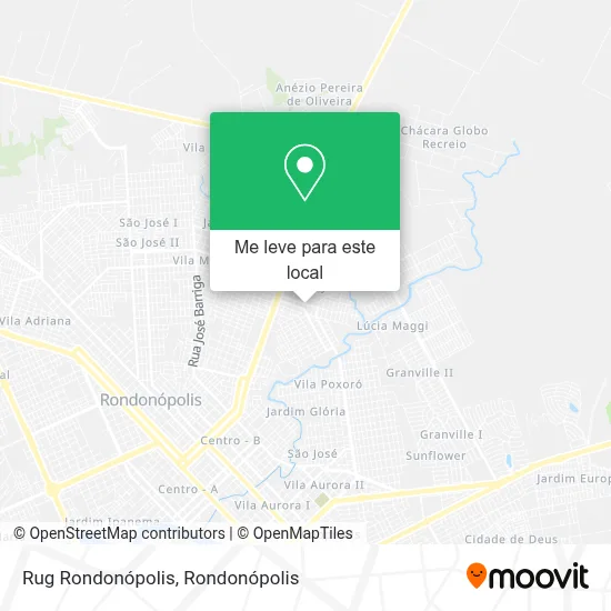 Rug Rondonópolis mapa