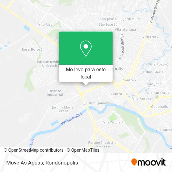 Move As Aguas mapa