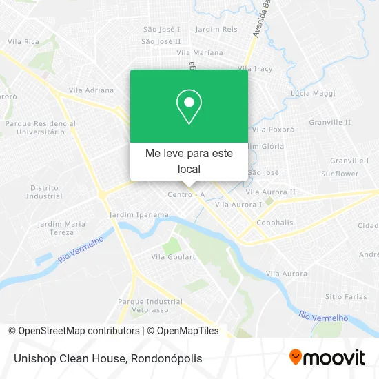 Unishop Clean House mapa