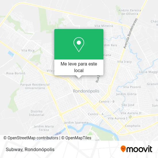 Subway mapa
