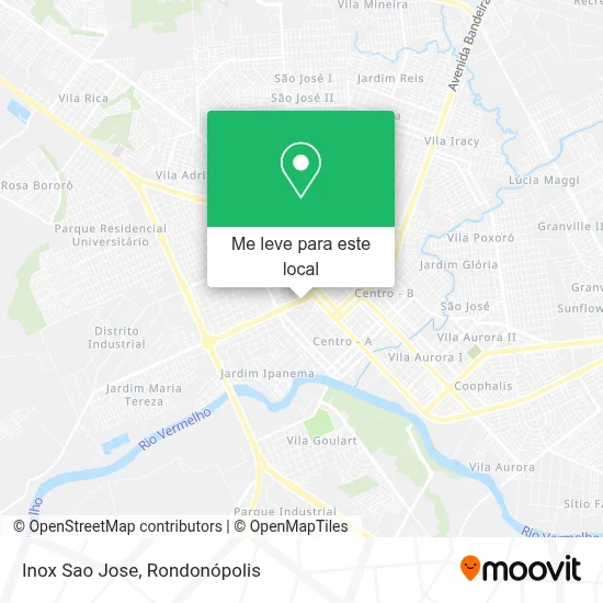 Inox Sao Jose mapa