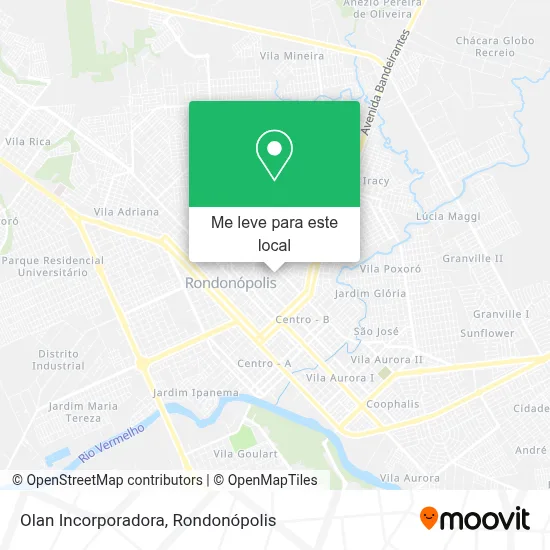 Olan Incorporadora mapa