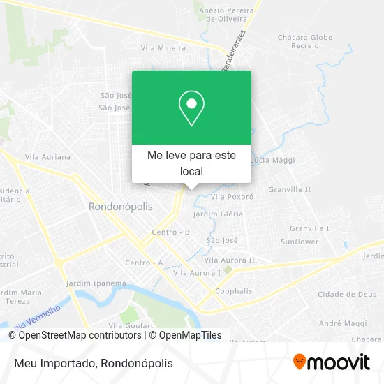 Meu Importado mapa