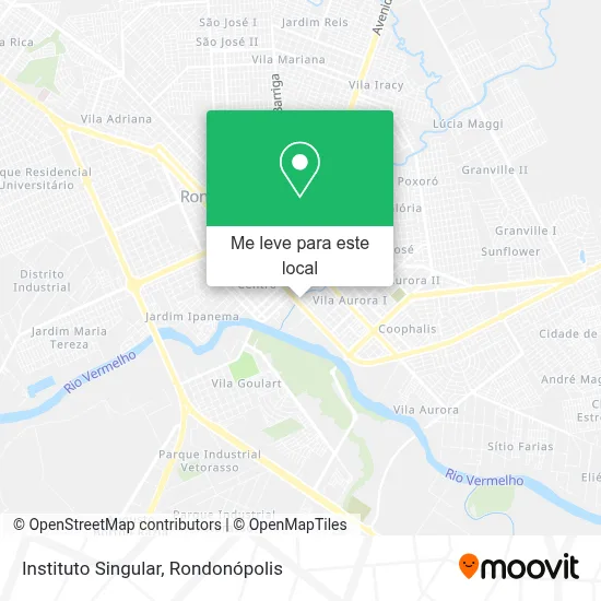 Instituto Singular mapa