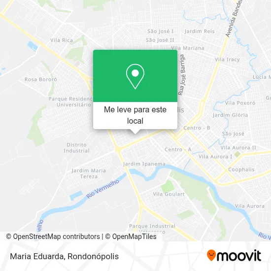 Maria Eduarda mapa